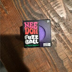Nee Doh Fuzz Ball Purple Toy new